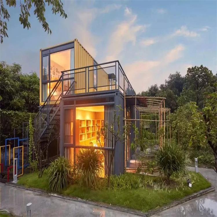 工厂直营 集装箱住人 移动办公室 酒店民宿活动房 轻钢别墅房景区
