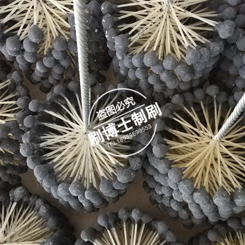 缸套研磨刷 油缸打磨 球頭拋光刷 破碎锤打磨葡萄串 球形抛光球刷