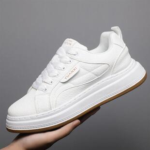 久顺精选2026爆款潮牌高级感运动休闲小白板鞋增高百搭潮鞋男鞋