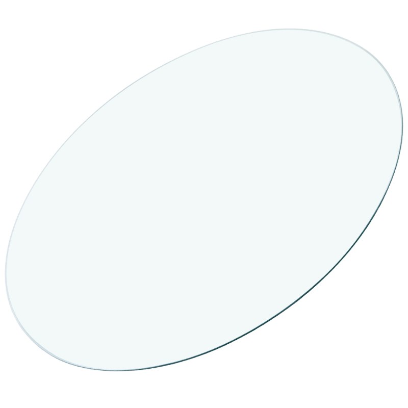 汽车级浮法钢化玻璃圆形s桌面转盘透明酒店饭桌台面大圆旋转玻璃