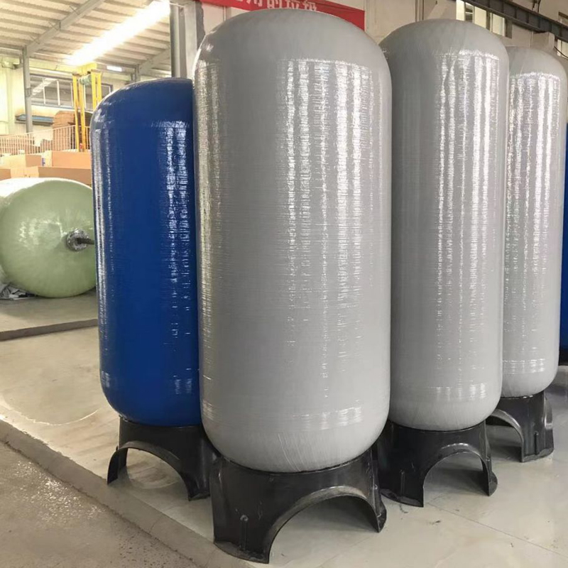 水处理石英砂锰砂活性炭玻w璃钢罐树脂软化罐过滤器工业预处理器