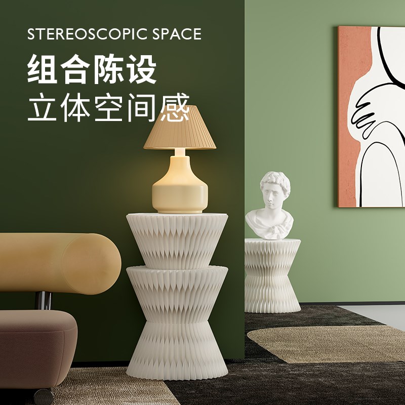 折学家梯形拼接展架展台展示架多C层陈列折叠中岛展会商场家用展