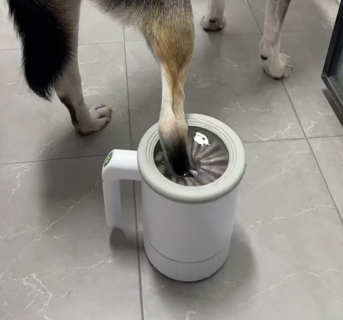 宠物狗狗自动洗脚杯洗脚器猫咪脚掌清洁神器狗爪子狗子洗爪子清洗