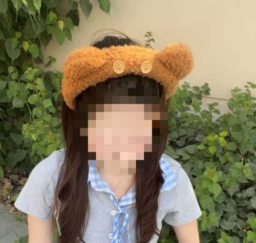 明星同款可爱洗脸头箍刘海固定发卡宽边头饰毛绒绒防滑小熊发箍女