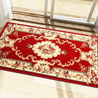 欧式地毯门垫长条卧室床边毯长方形厨房门口地垫进门家用走廊脚垫