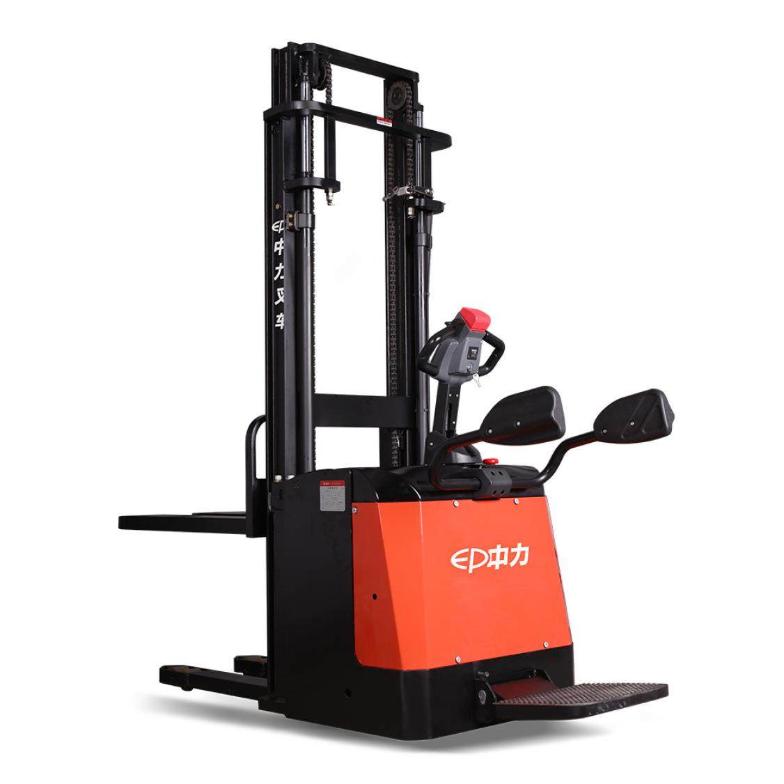 中力电动叉车2.0吨电子转向踏板式电动堆高车ES20-20RAS