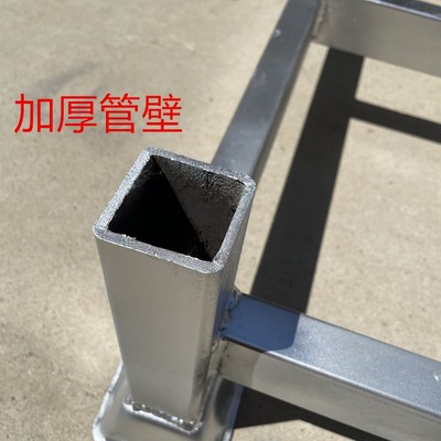插管式堆垛架冷库钢制仓库镀锌巧C固架拆装物料货架放布可移动托