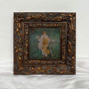 【神秘古迹】复古欧式实木画框立体印花定制油画外框古典小众相框