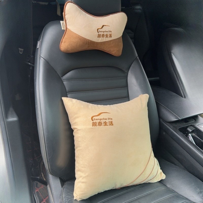 汽车头枕护颈枕车枕座椅枕驾驶腰垫D抱枕腰靠坐垫通用枕芯替换刺