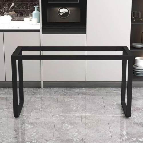 板铁艺桌子桌腿桌书支撑餐支架办公桌大理石桌架茶岩几金属AAN桌