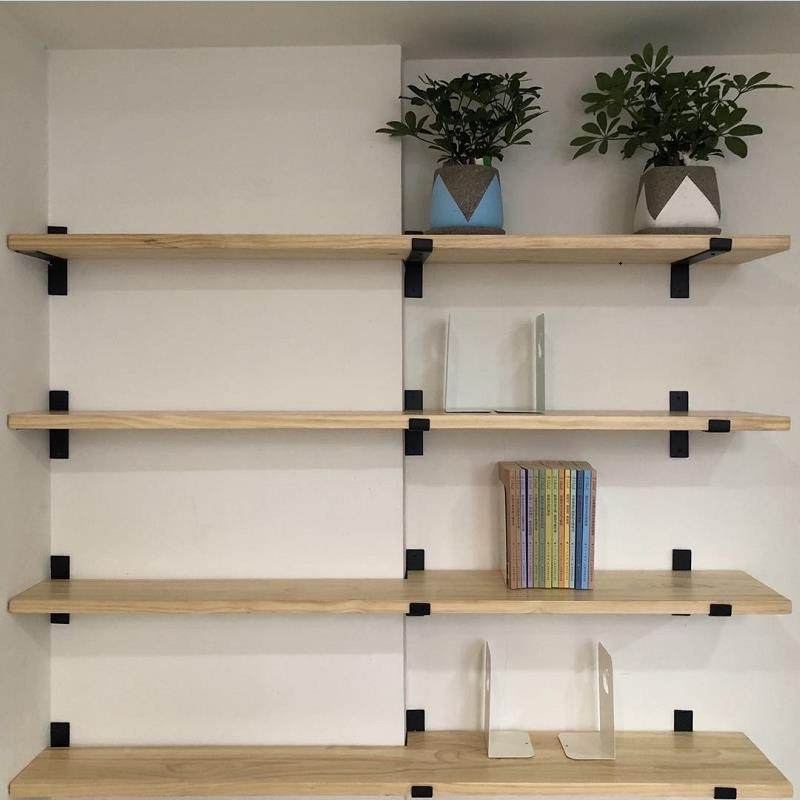 墙上一字隔酒板波客IAA厅墙书壁展示架搁板微炉架墙上置物架壁挂