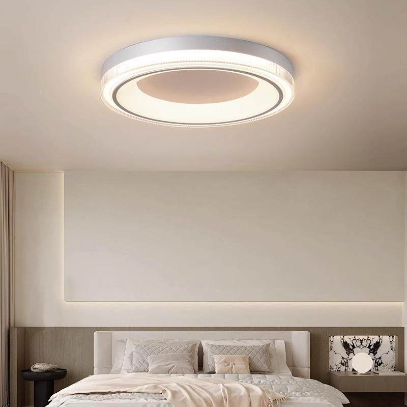 全光卧室吸顶RML灯房护眼圆形主灯意式极简智高能端睡房间谱书阳