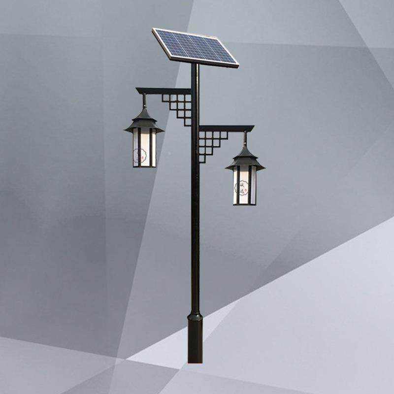 广方形观灯3米3.54化led户外庭院灯柱别墅园林绿雕刻铁亚克FNK场