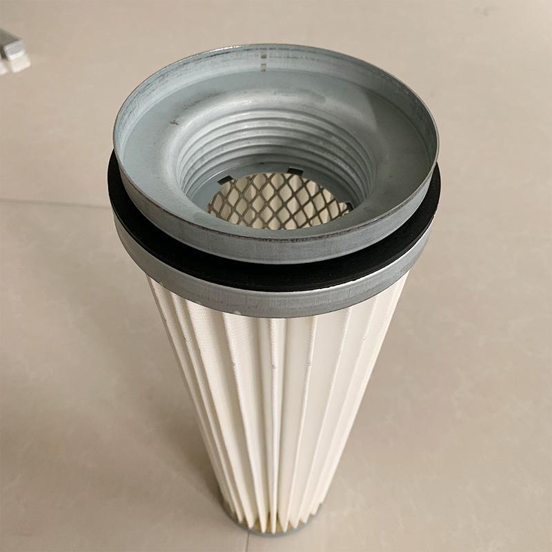 钻机除尘滤芯螺内螺纹吸滤筒集箱尘上料机尘纹扣粉尘钻机除尘滤芯