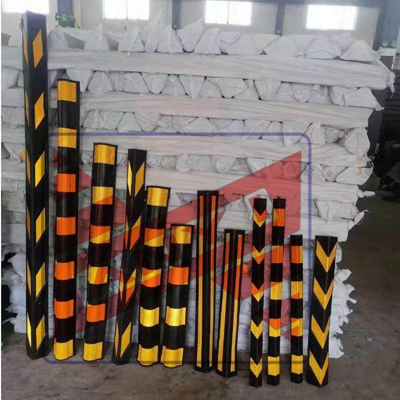 优PHJ质橡胶护场角停车防撞条地安下车库反光墙角加宽加厚护全警