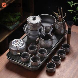 上黑泥紫26538822砂自公档动茶具全套懒人茶具防烫家用客 茶具套装