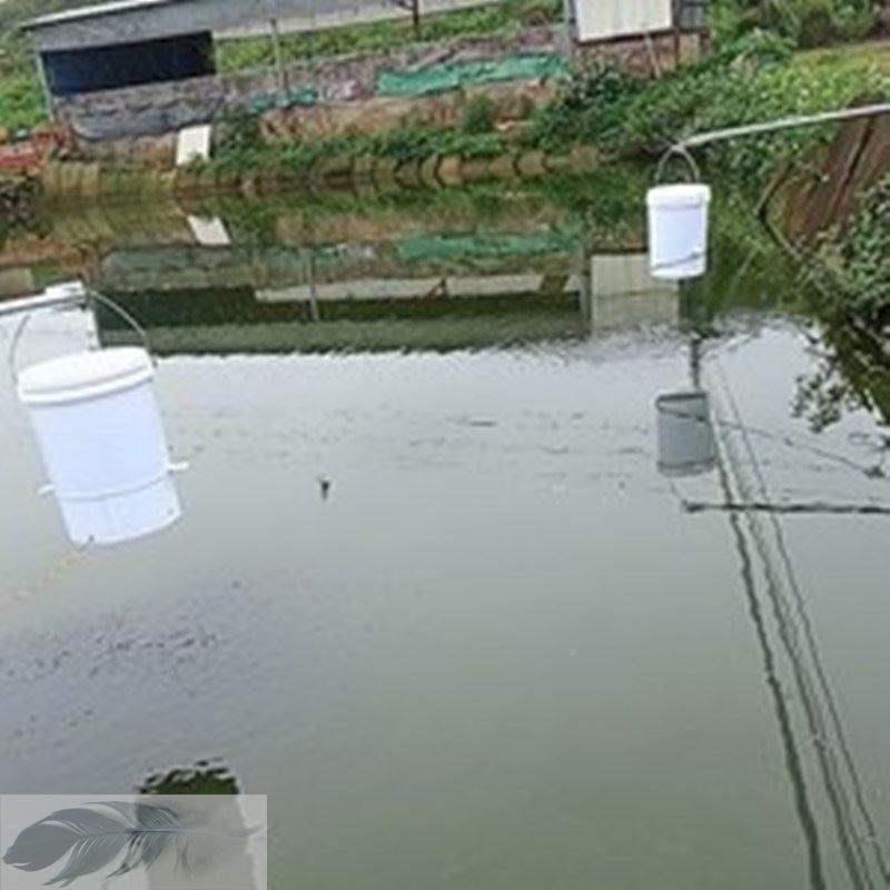 泥鱼苗粉投料机饵泥鳅料花鲢头料筒投料桶鳅大10042103头投喂黄颡