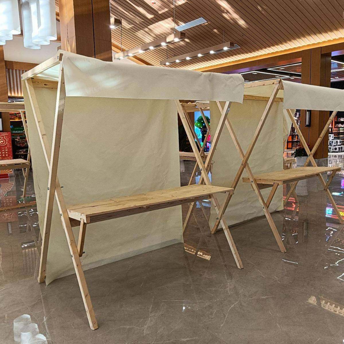 木集市摊位活动棚移架HTB动售货车地摊摆货架架质展示夜市摆摊架