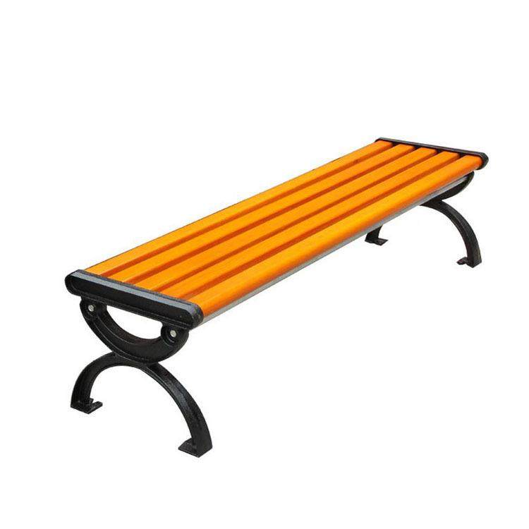 CPF公园椅木靠背座椅塑长椅外防腐实实木木园林户休闲椅广场排椅