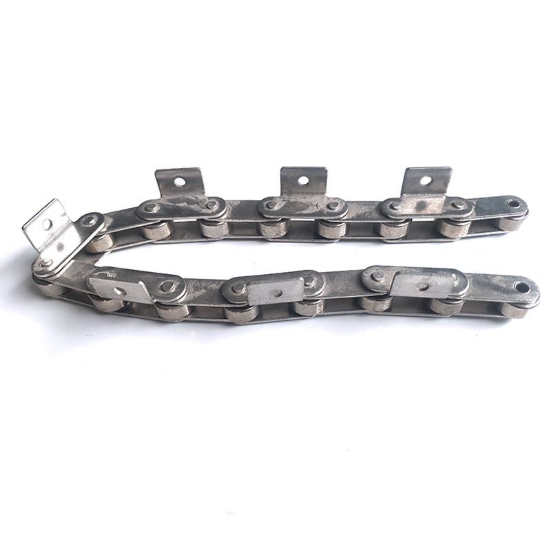 标滚传子输送链条单双侧弯板链条工业传OCO输动单链孔弯板非异形