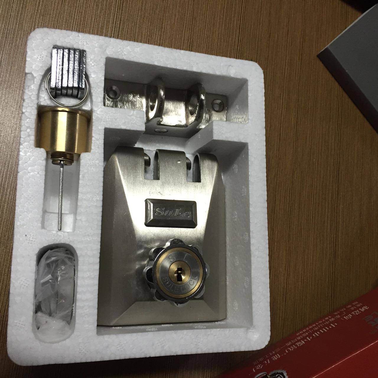 苏MEP牌乐奇钢老虎锁神多功能不锈移门锁