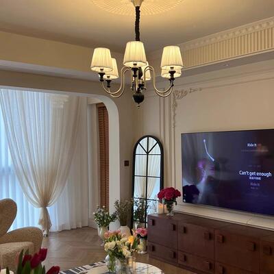 款式AX-65868复古客厅吊灯法式中古风主灯书房新洋南风美卧室餐厅