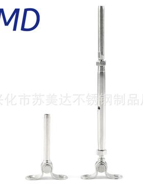 316不钢紧线固接线器平面栏花篮楼IIA梯定建材护钢丝绳配件锈扳手