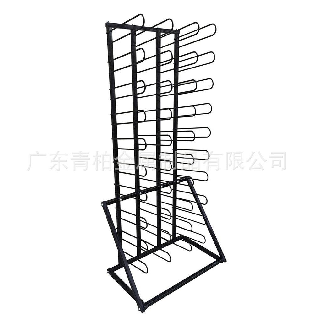 乙烯卷材展示收架文qb441具店包装纸彩带纳架基车膜墙纸陈列架可