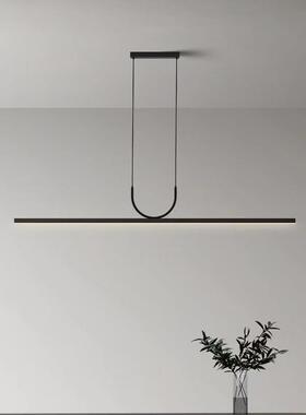 计现HMDD333代简约条餐厅吊灯家用意设客厅LED装饰灯创长个性书房