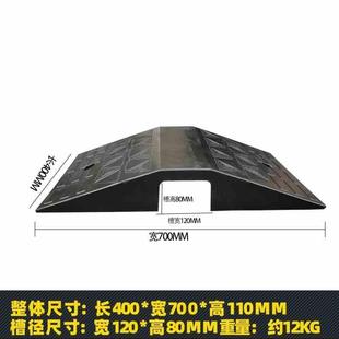汽车PUV上垫槛橡胶桥阶型路沿坡门斜坡垫台坡垫马路牙子斜 便携式
