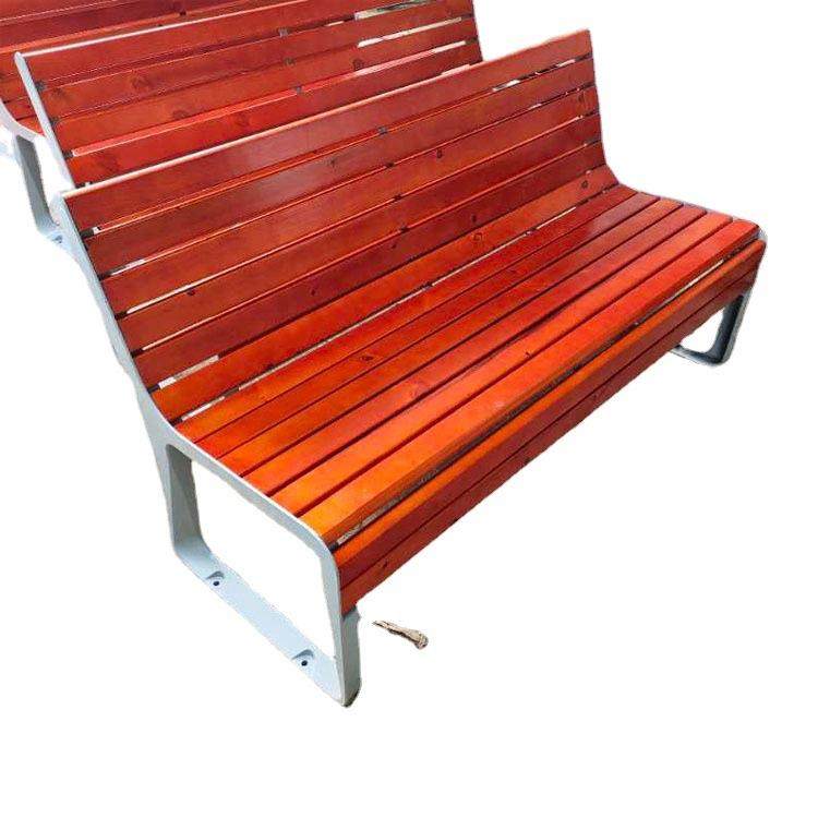 木质公园椅户外铸铝长板凳庭院休闲座椅排椅靠背塑木园林椅子,住宅家具,垃圾筒,淘宝优惠券,粉丝福利购,淘宝优惠卷