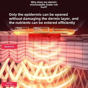 韩晶 正品纳米电动中胚微针针头导入仪器脸部头皮mts微晶笔家用