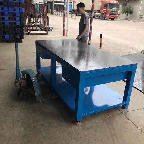 加厚加重型模具工作台飞模台定制钳工台钢板工作台大水磨工作台