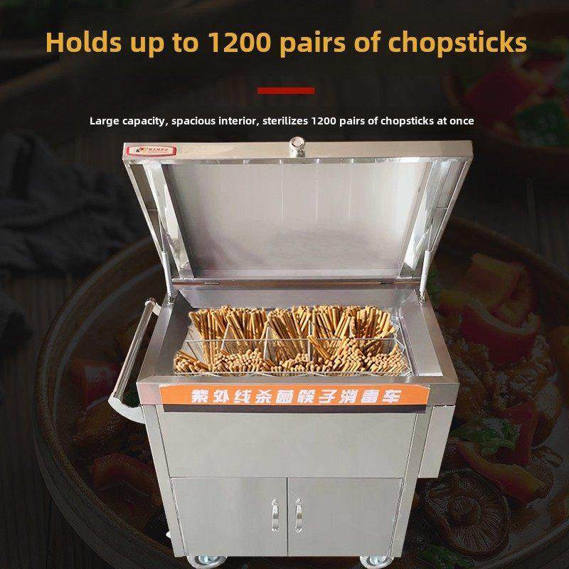 筷子消毒车紫外线杀菌饭店食堂商用餐具全自动热风循环烘干消毒机,厨房电器,餐具消毒机,淘宝优惠券,粉丝福利购,淘宝优惠卷