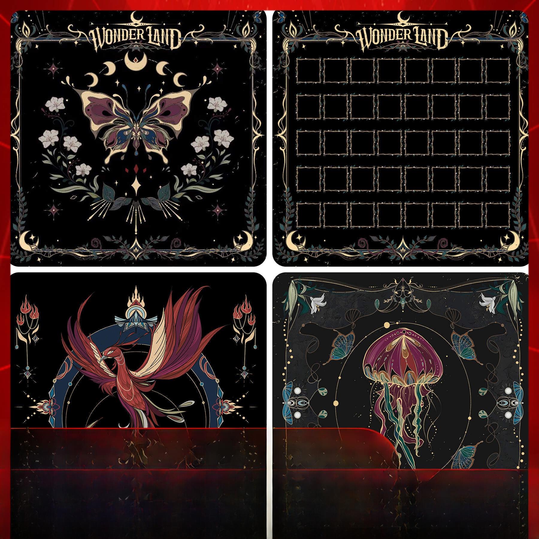 斑点仙境塔罗牌雷诺曼迪诺人牌大桌布70cm天鹅绒桌布