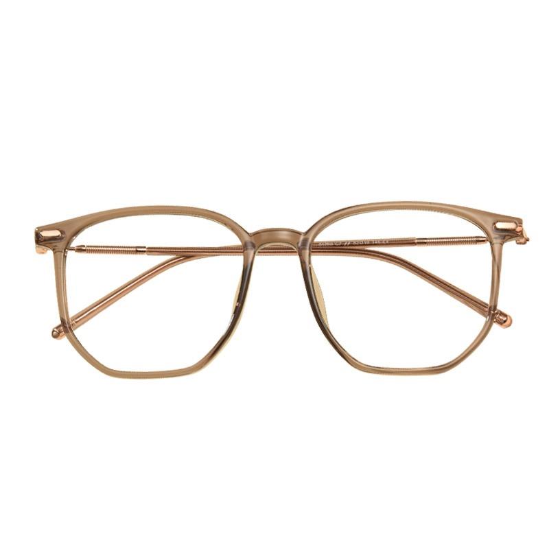 茶色近视墨镜女感光变色眼镜高级感防紫外线防晒可配有度数太阳镜