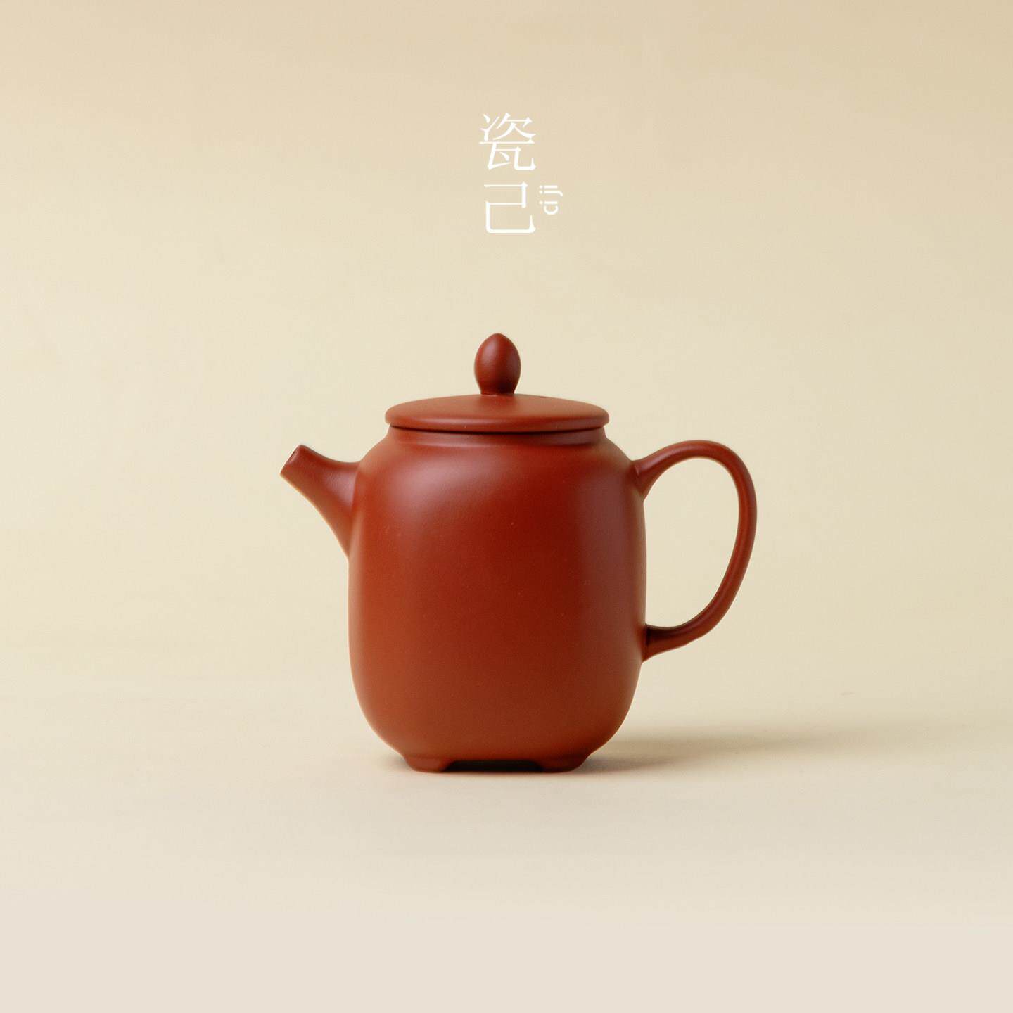 原矿朱泥小四方壶中式紫砂泡茶壶迷你小号茶壶一人饮家用功夫茶具
