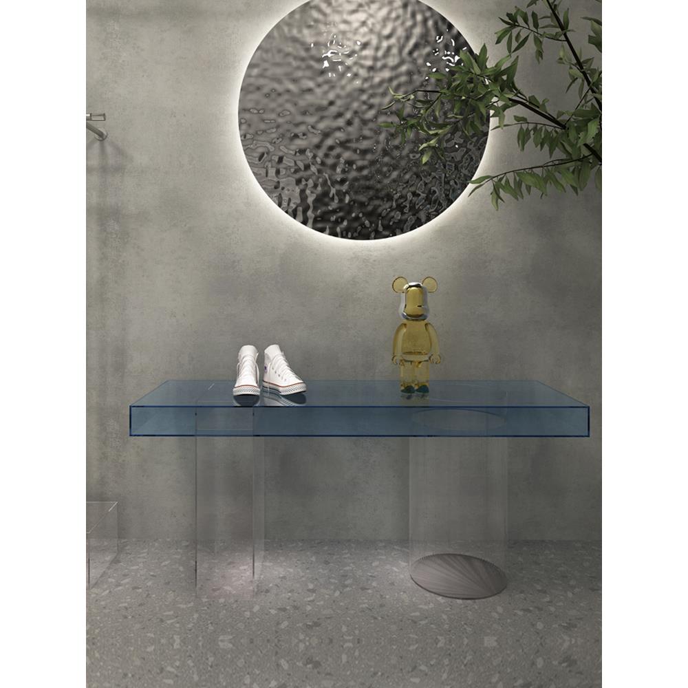 服装店亚克力中岛台展示柜网红流水台摆台展示台产品陈列台梳妆台