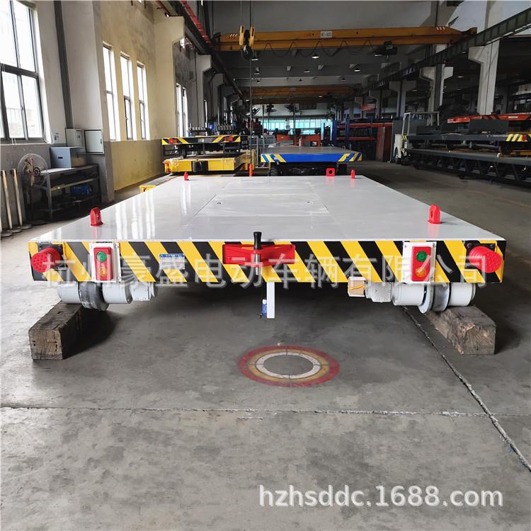160吨电动轨道平车平板车转运车