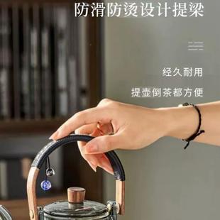 茶器玻煮蒸璃烧水茶壶煮茶壶电陶炉白茶家用茶具小型养生XGR煮炉