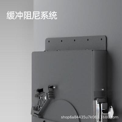 冠东厨房吊柜升降拉篮橱柜上下缓冲开门式调料调味篮下拉式厨柜