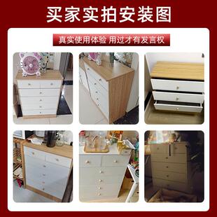 储柜物屋出租家用加高置物柜多功能收纳 边柜客餐厅靠墙PIJ抽屉式