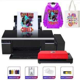 DTF打印机柯式白墨烫画打印机服装logoT恤印花烫画贴喷墨打印机