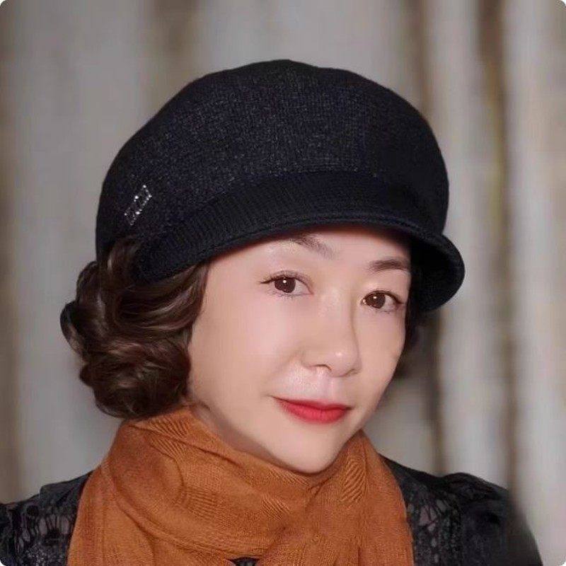 中老年女士假发帽子一体时尚妈妈遮白发自然贝雷假发套女士真发,美发护发/假发,其它假发,淘宝优惠券,粉丝福利购,淘宝优惠卷