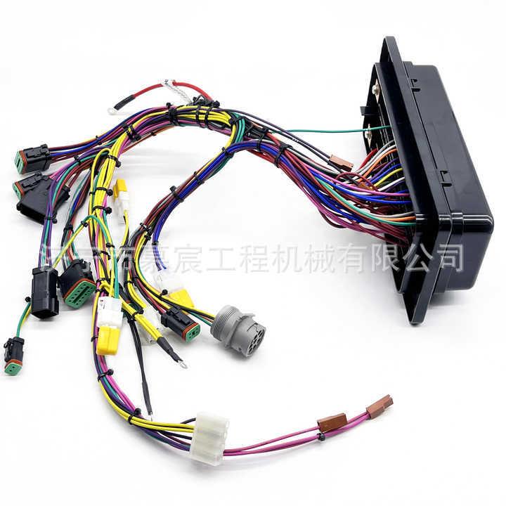 挖掘机零件E320C保险丝盒线束组件 163-6740 186-4584