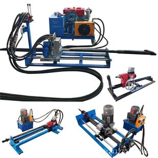 过路排水钻机打眼穿管钻孔机打过道眼铺管机横向穿越打井机