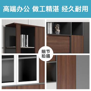 海邦文件柜办公室资料档案柜财务凭证收纳柜抽屉带锁书柜铁皮储物