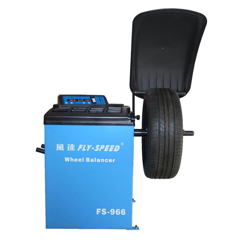 风速FS-966全自动汽车轮胎平衡机FS-966A FS-966B半自动动平衡机