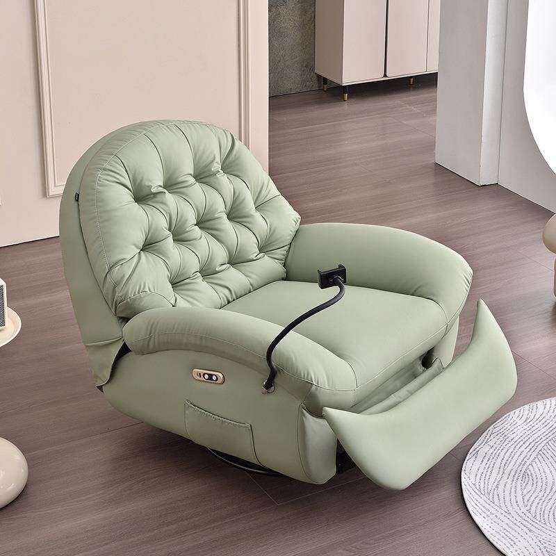 多功能猫抓皮单人休闲沙发椅可睡可躺家用客厅阳台可旋转懒人沙发