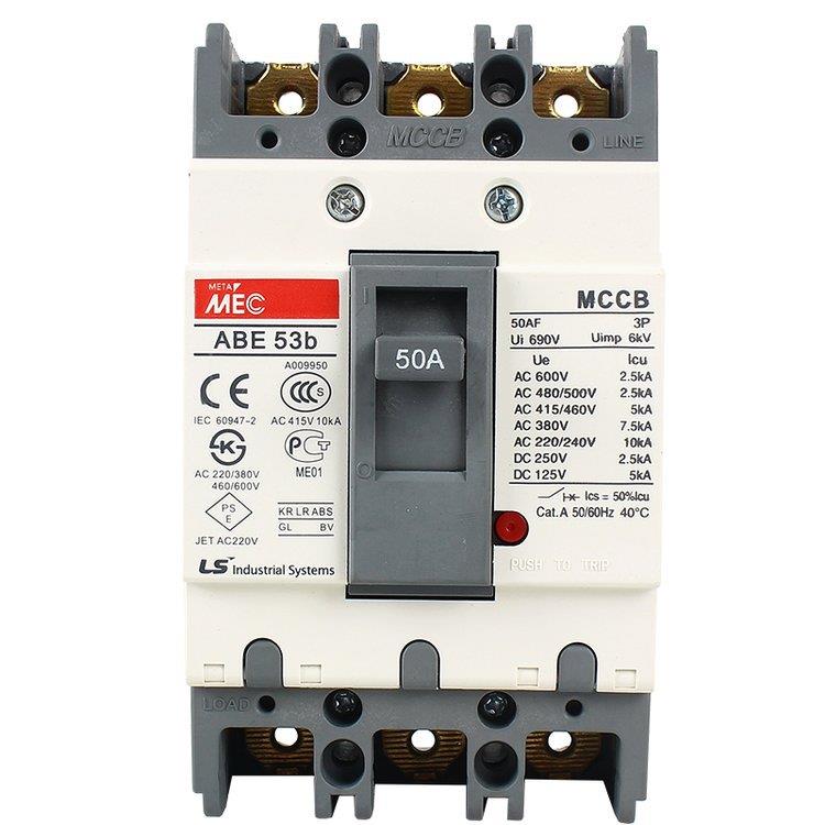 原装***LS产电 塑壳断路器 ABS53B/33B/63B/103B/203B/403B 100A